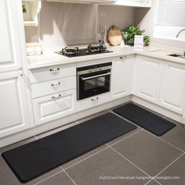 100% polyester floor rubber mats for kitchen